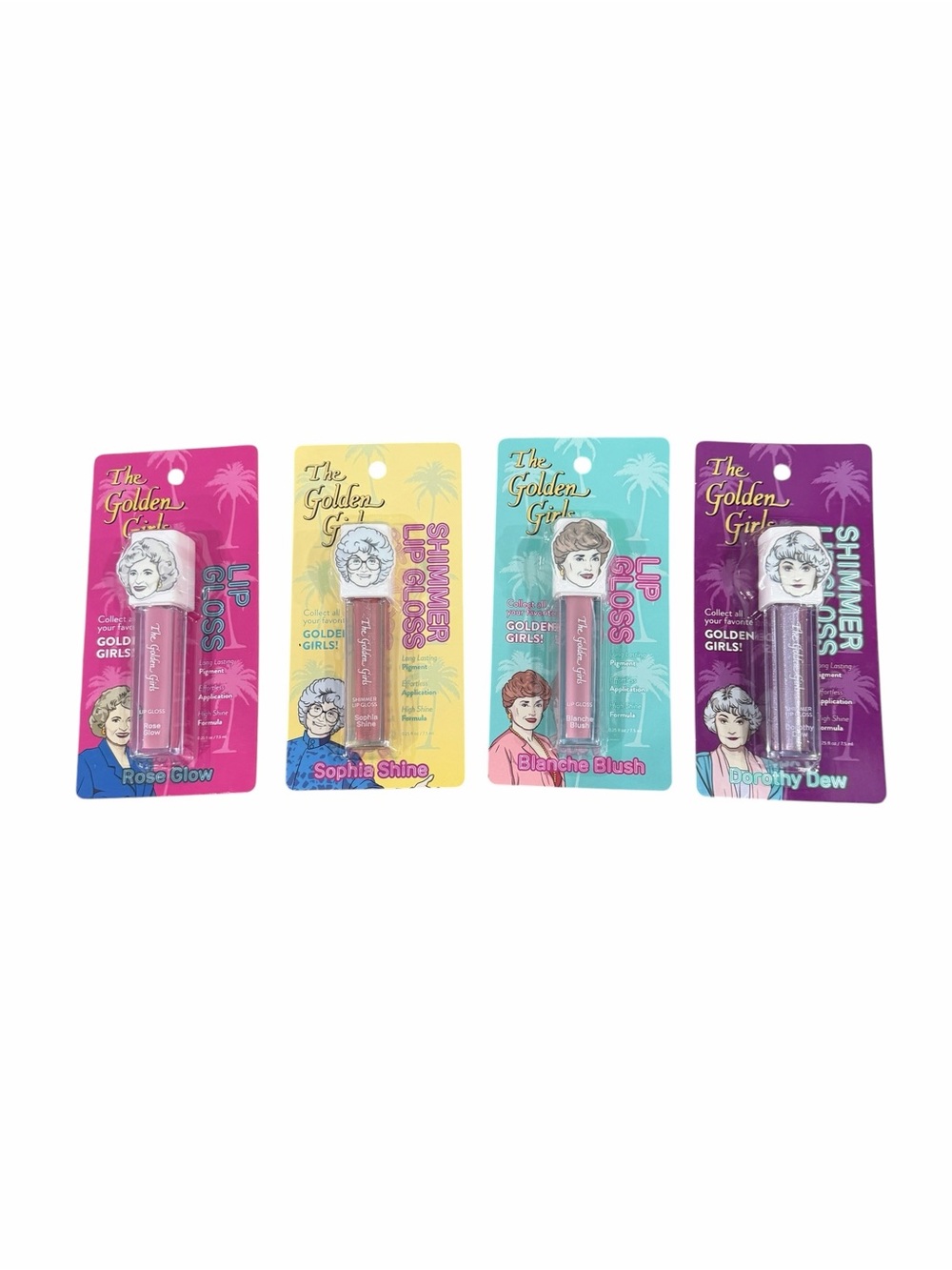 Golden Girls Lip Gloss Set - 4 Glosses